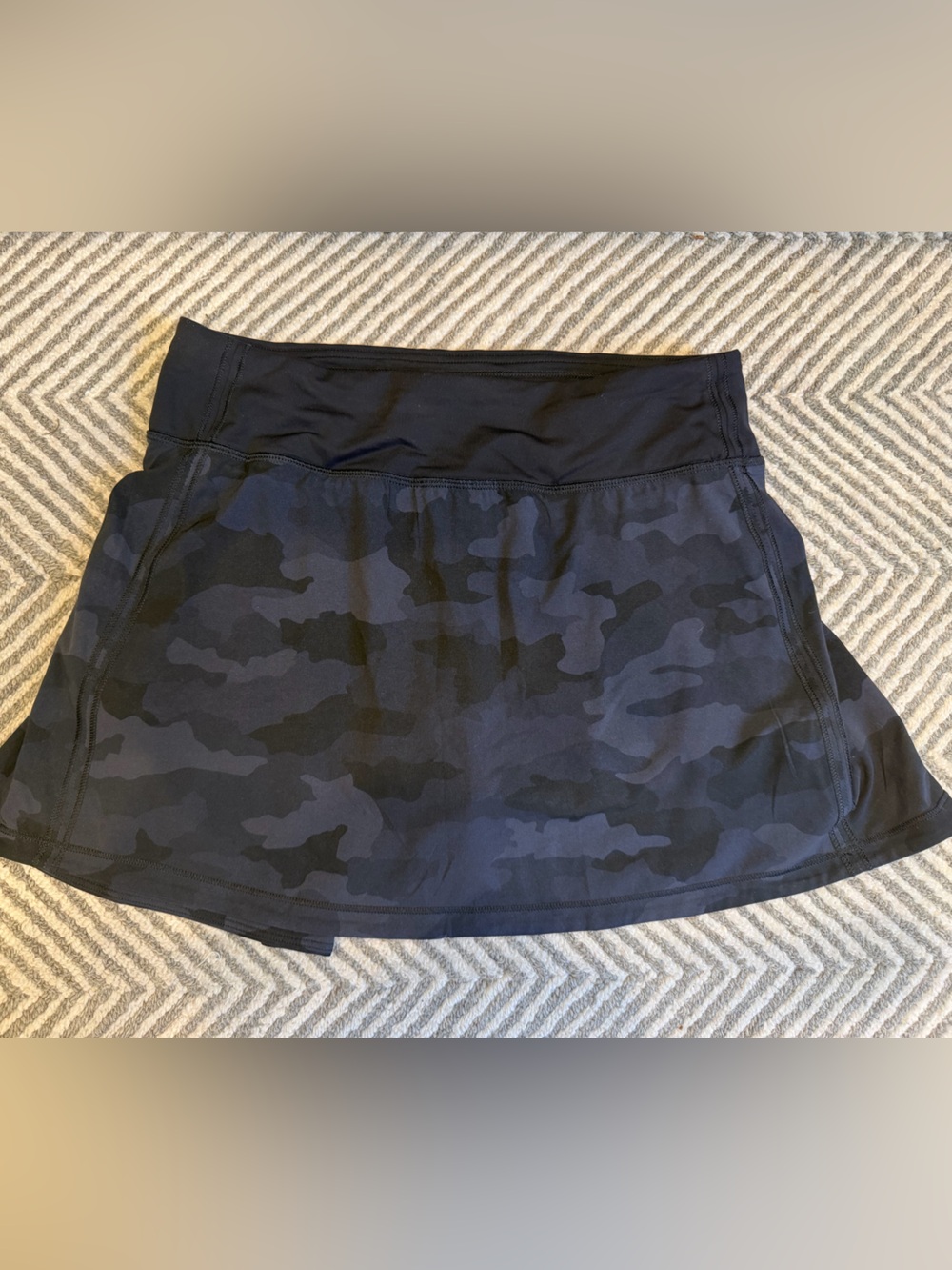 lululemon athletica Black Camo Skort